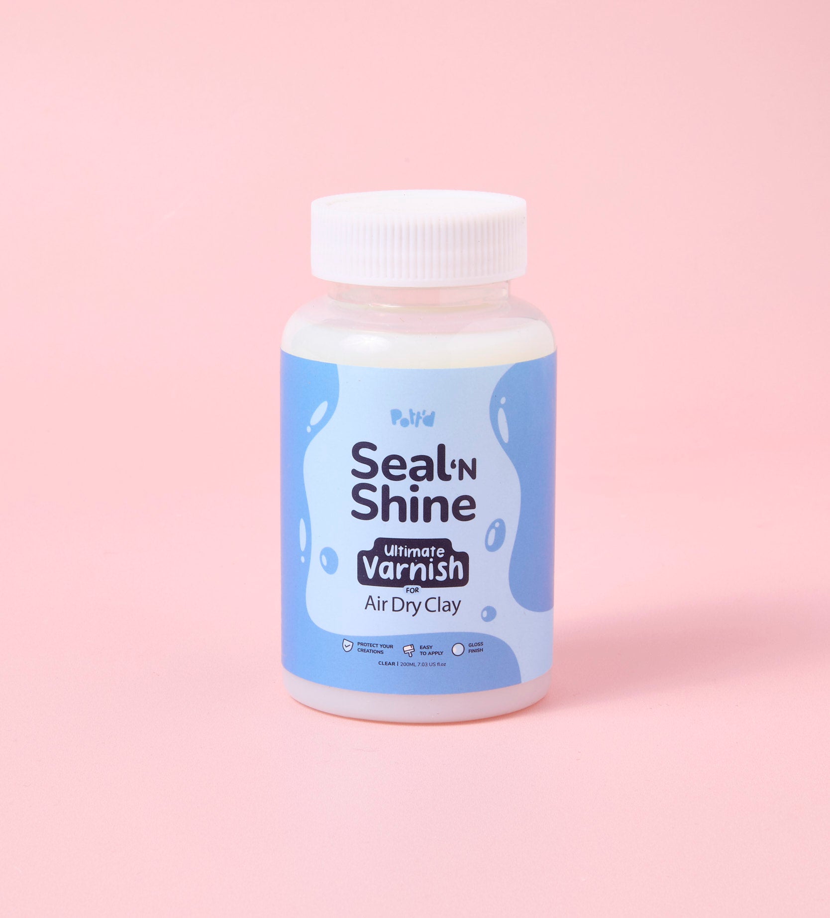 varnish for plant pots Seal ‘n’ Shine Ultimate Clay Varnish