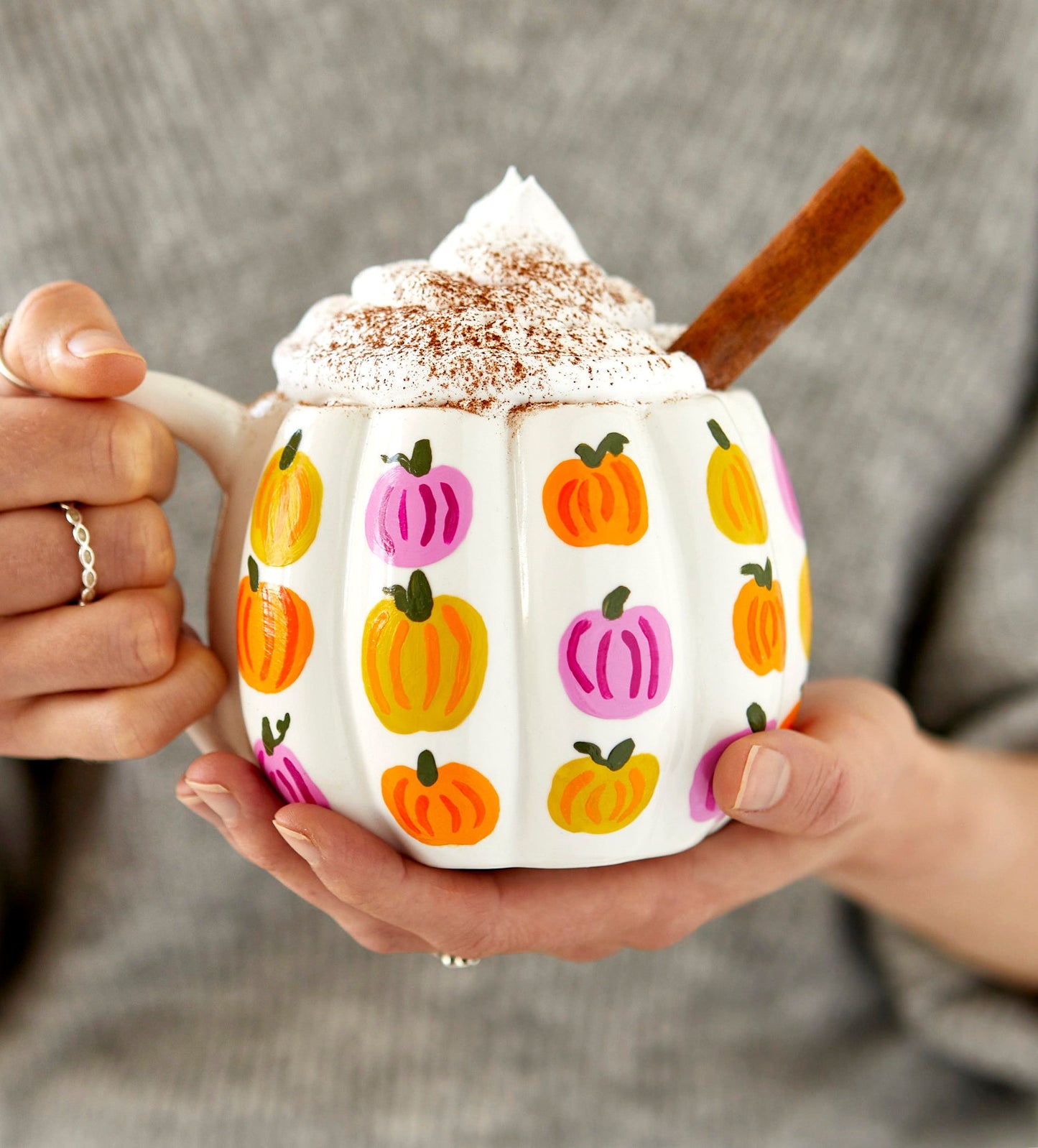 Halloween Pumpkin Paint-a-Mug