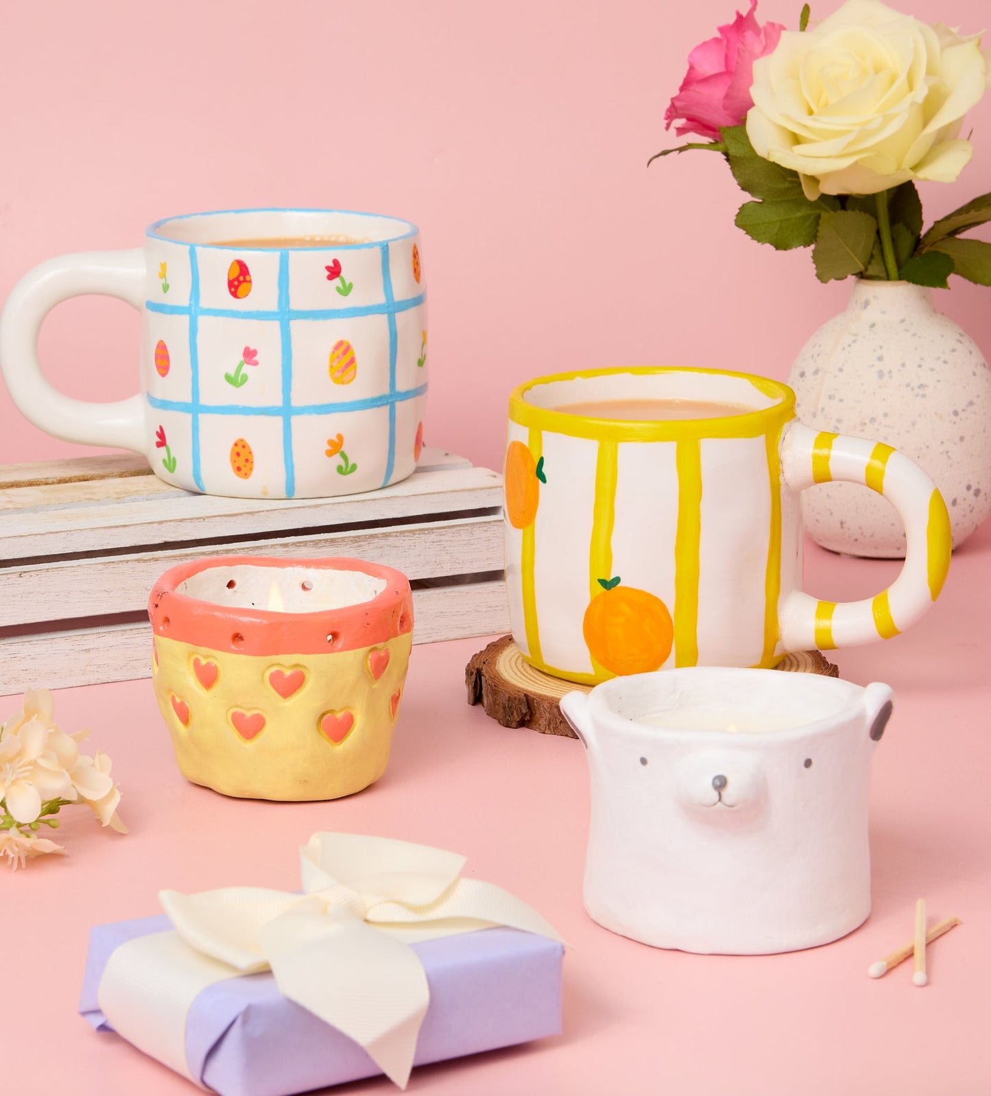 Mug & Pottery Candle Bundle