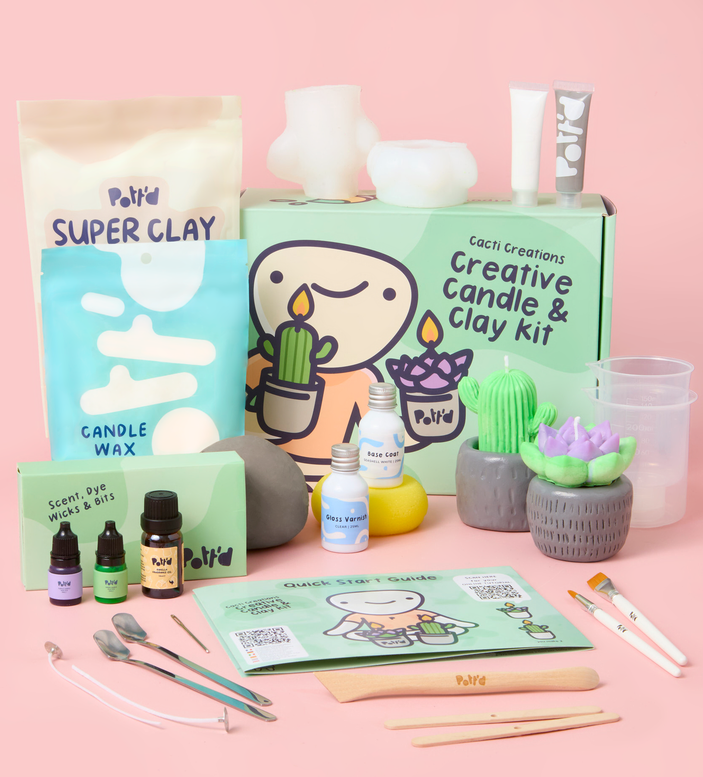 Creative Candle & Clay Kit