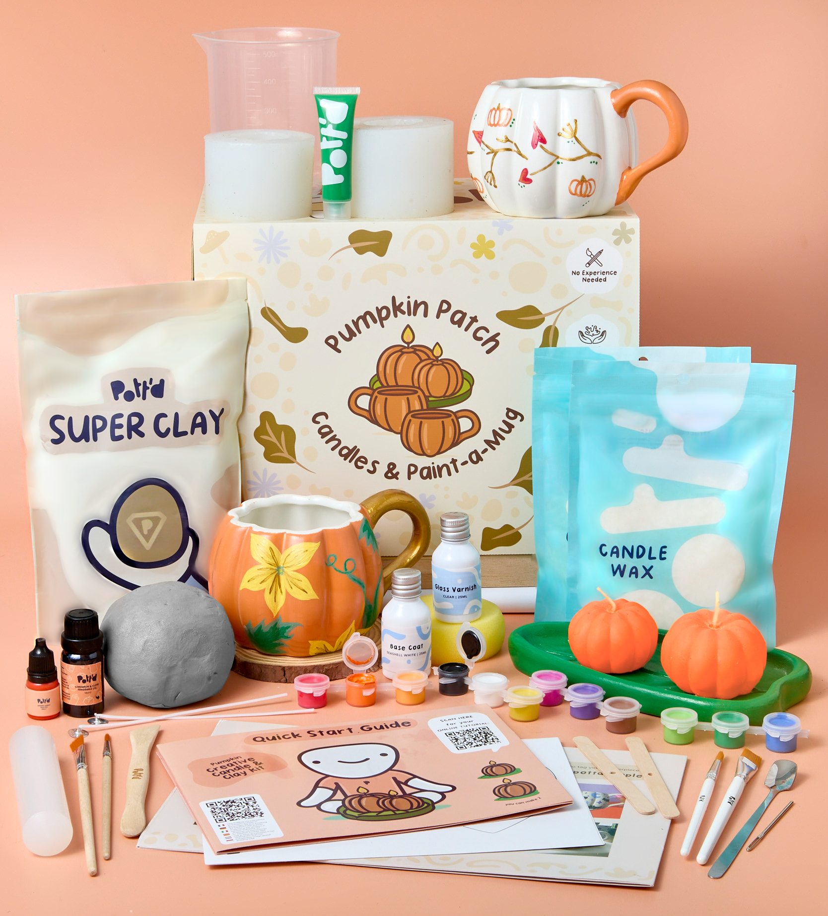 Pumpkin Patch: Candles and Mug Bundle - Image 1