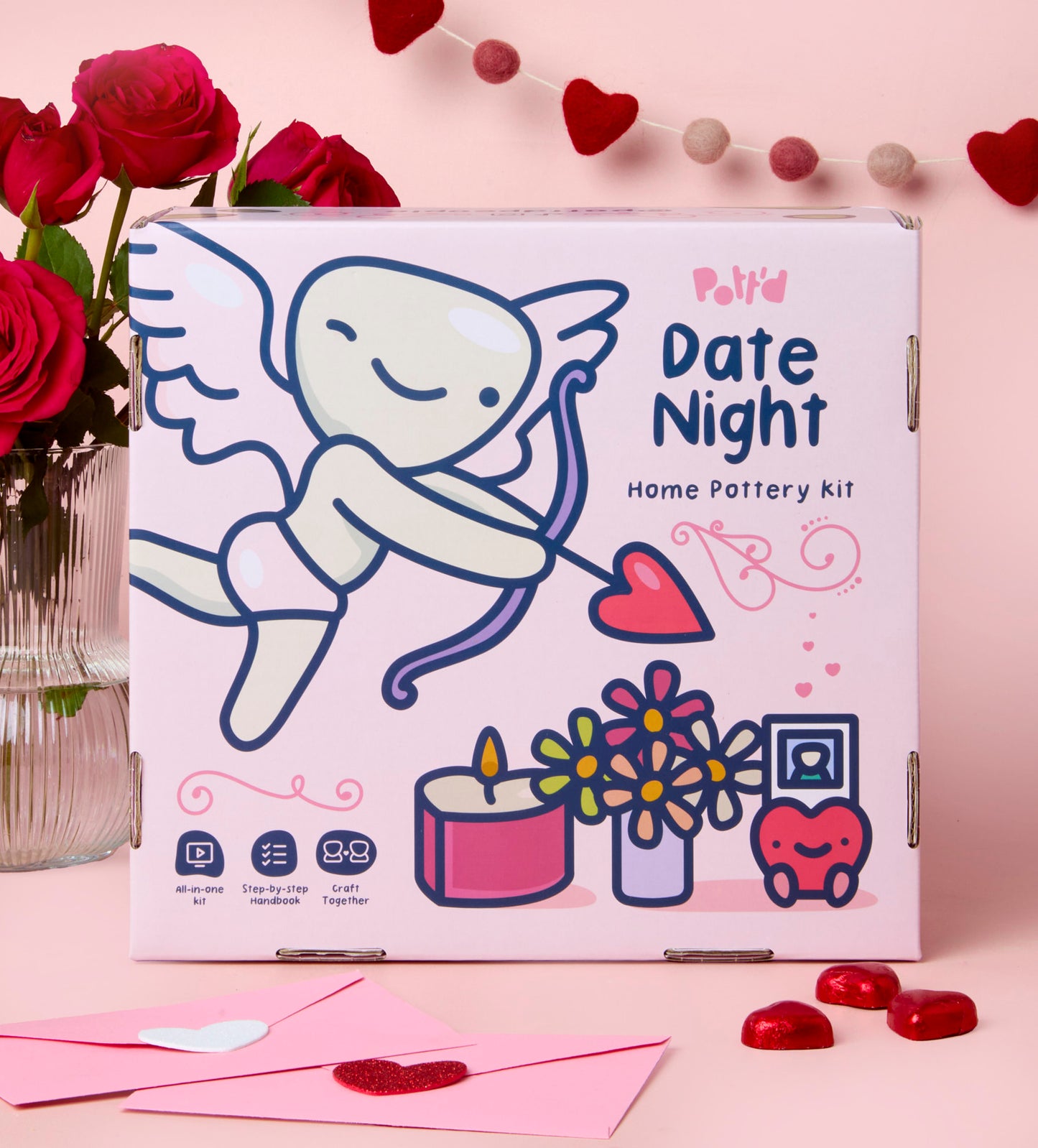 Date Night Home Pottery Kit