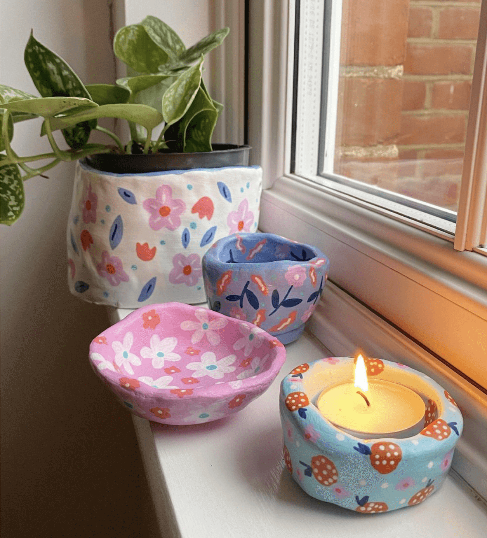 air dry clay plant pot Pott'd Air Dry Clay Home Pottery Kit – Pott'd US