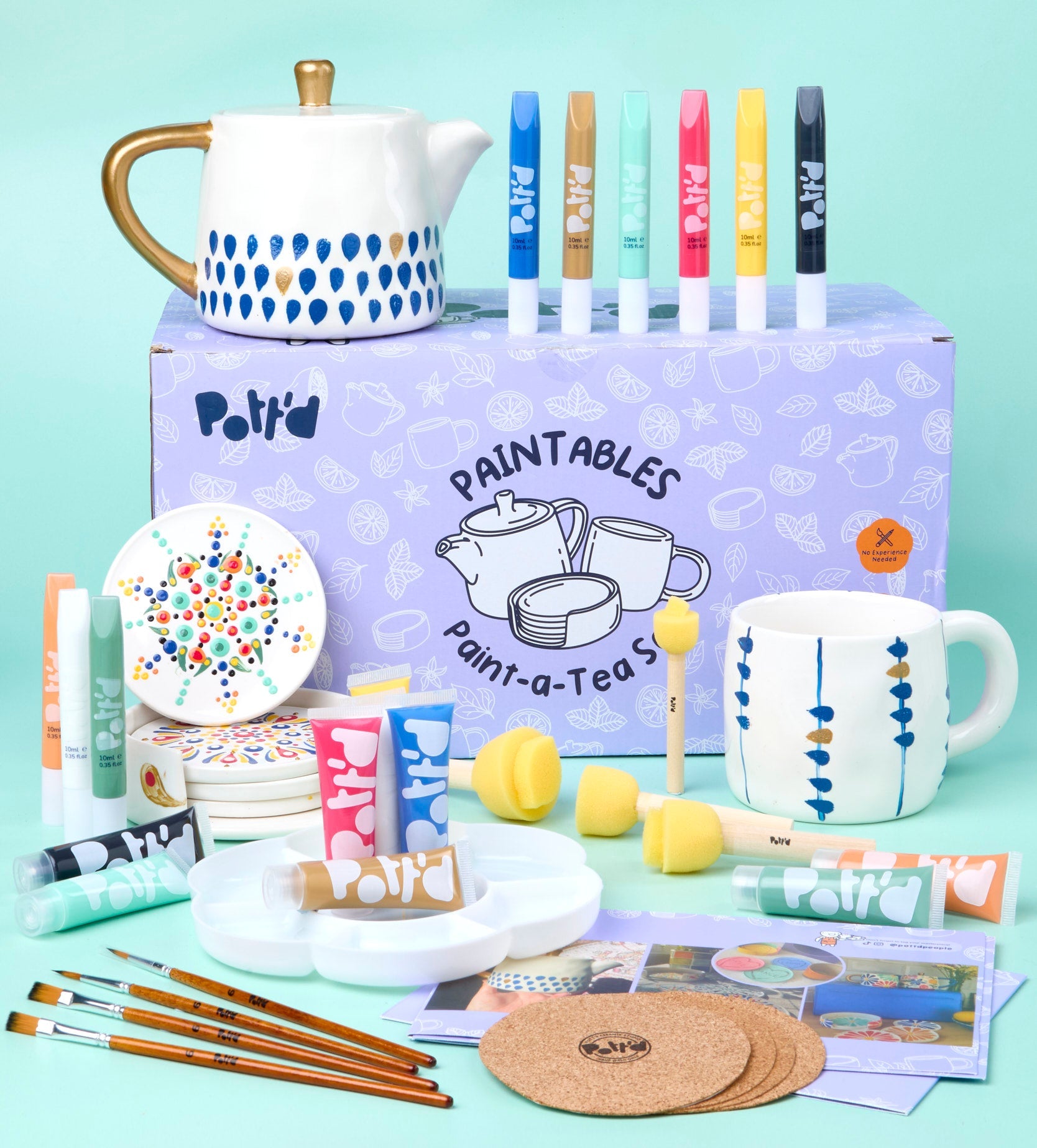 Paint-a-Tea Set - Image 1