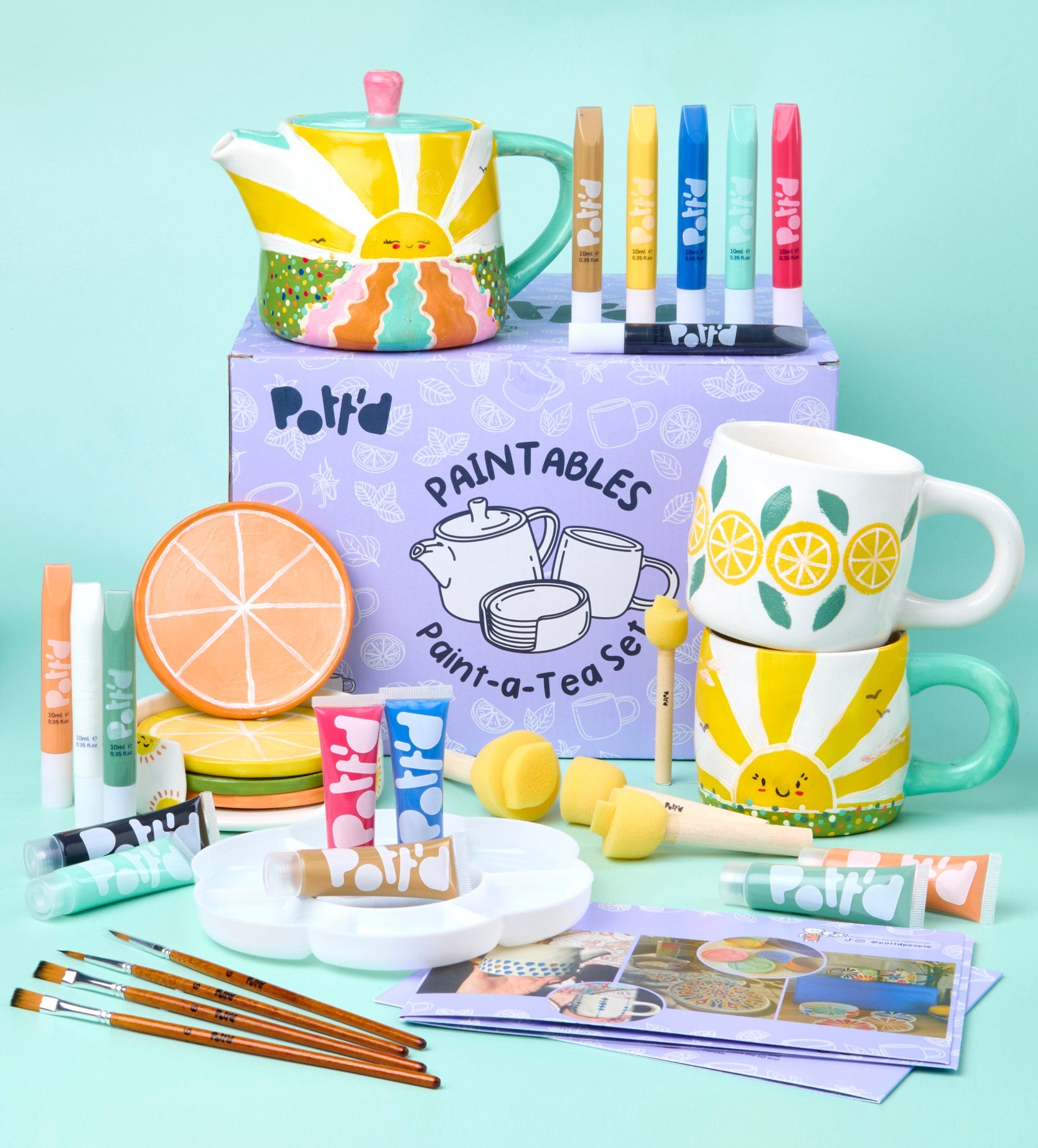 Paint-a-Tea Set – Pott'd US