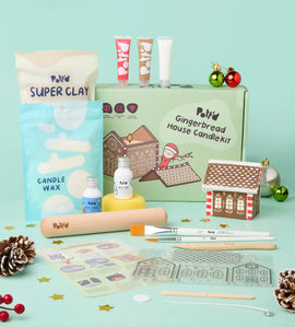Gingerbread House Candle