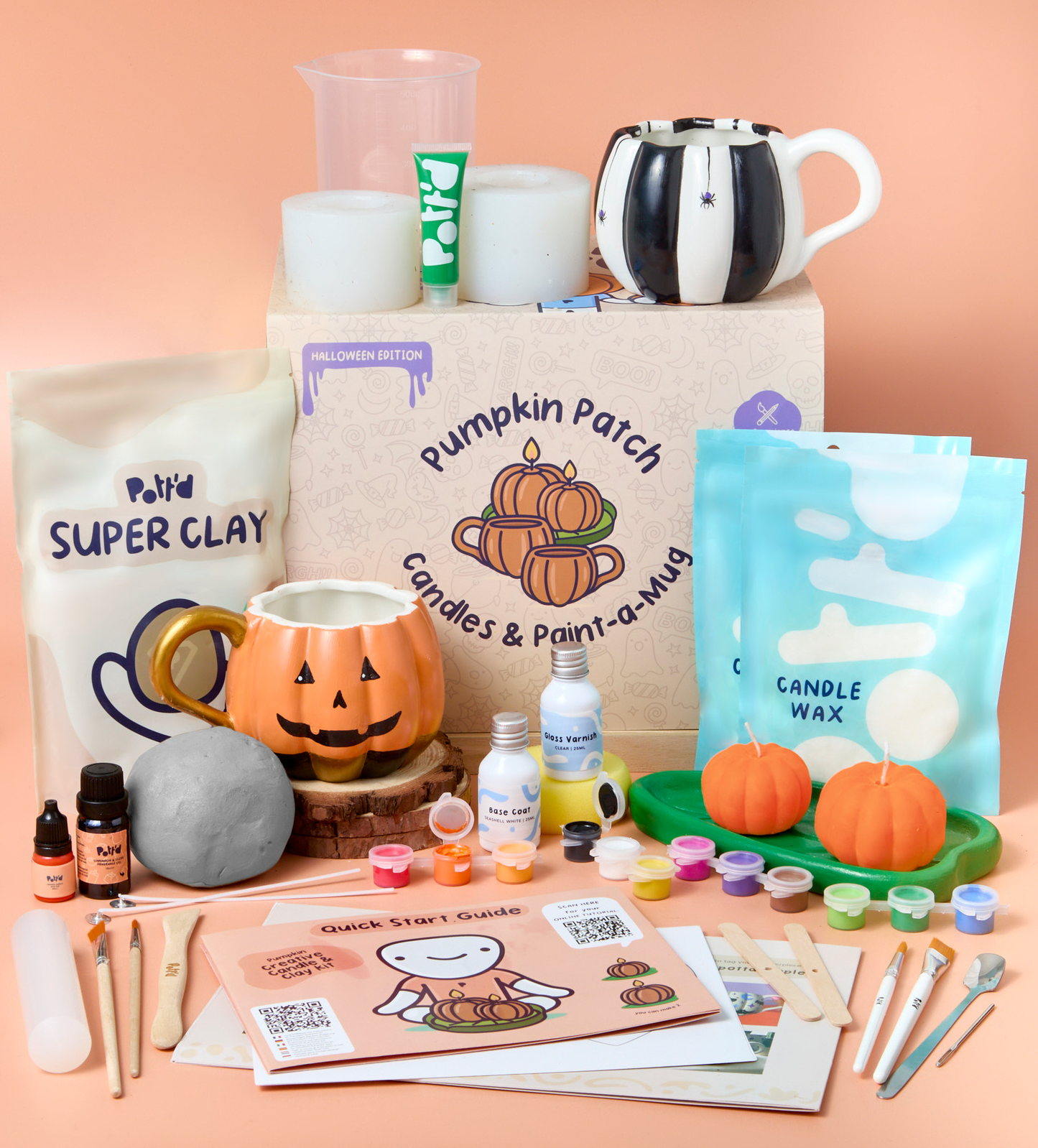 Pumpkin Patch: Candles and Mug Bundle