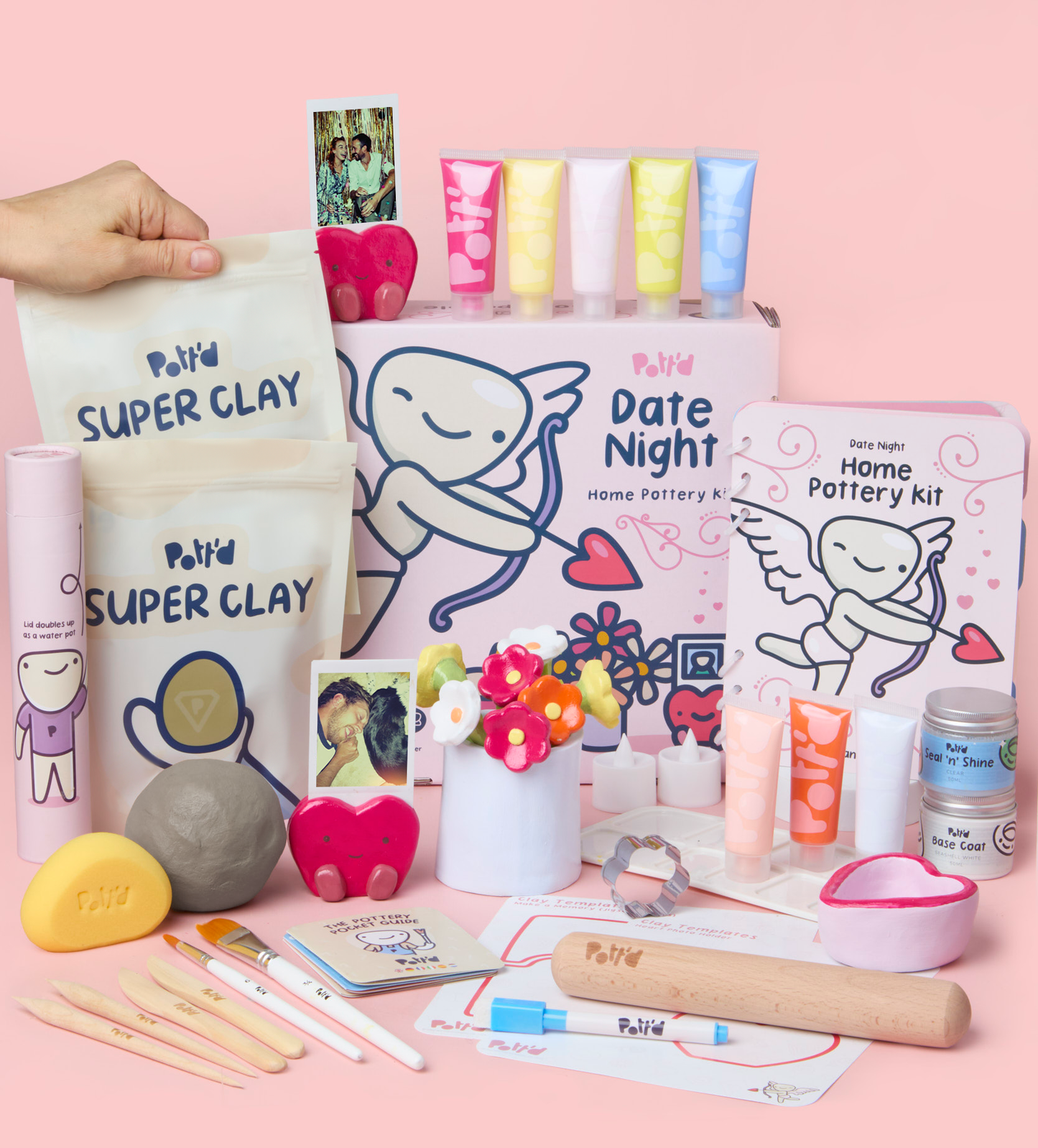 Date Night Home Pottery Kit