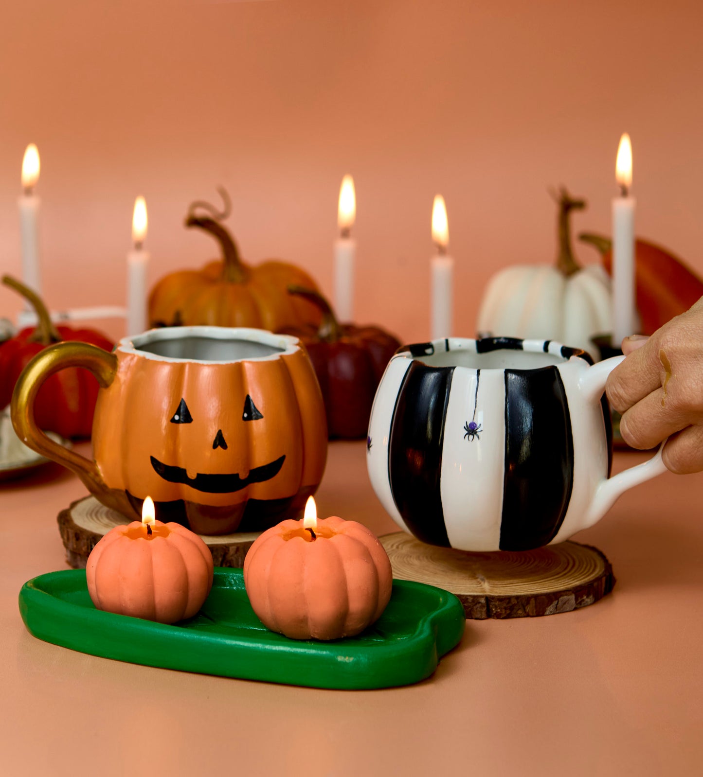 Pumpkin Patch: Candles and Mug Bundle