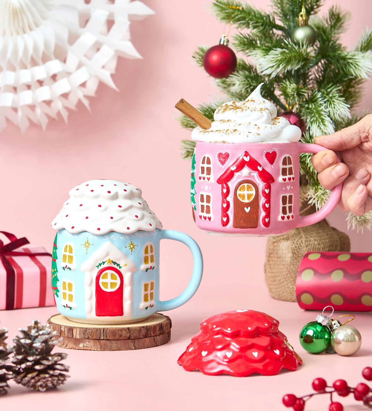Gingerbread House Paint-a-Mug