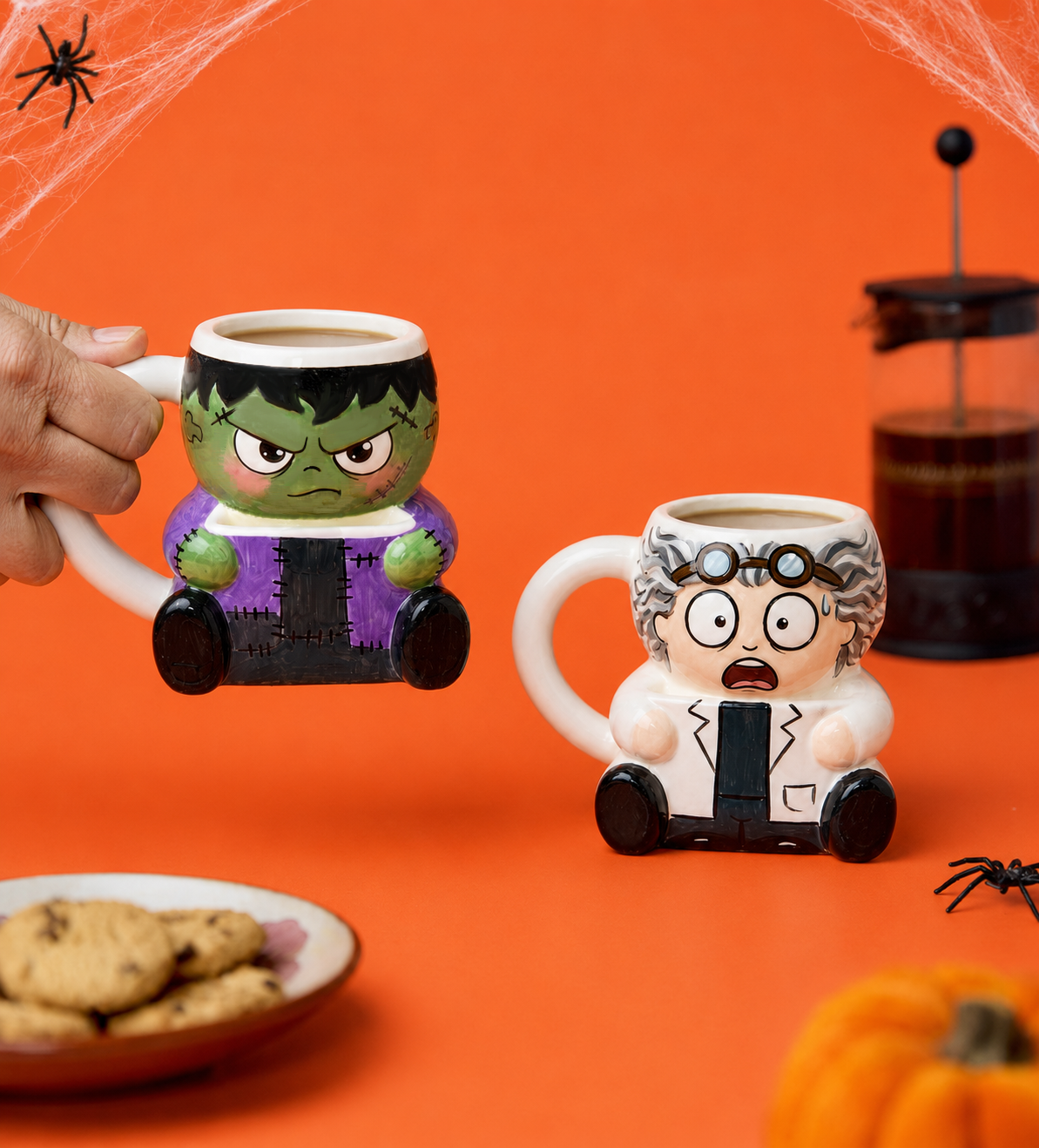 Halloween Paint-a-Character Mug x2