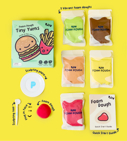 Tiny Yums: Burger & Chips