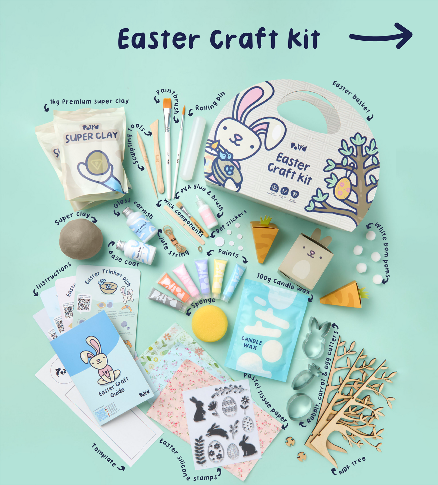 Easter Morning Makers: Easter Crafts & Breakfast Bundle