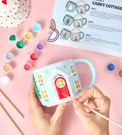 Gingerbread House Paint-a-Mug