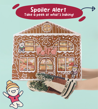 Gingerbread Bundle: Advent Calendar & Gingerbread Mugs