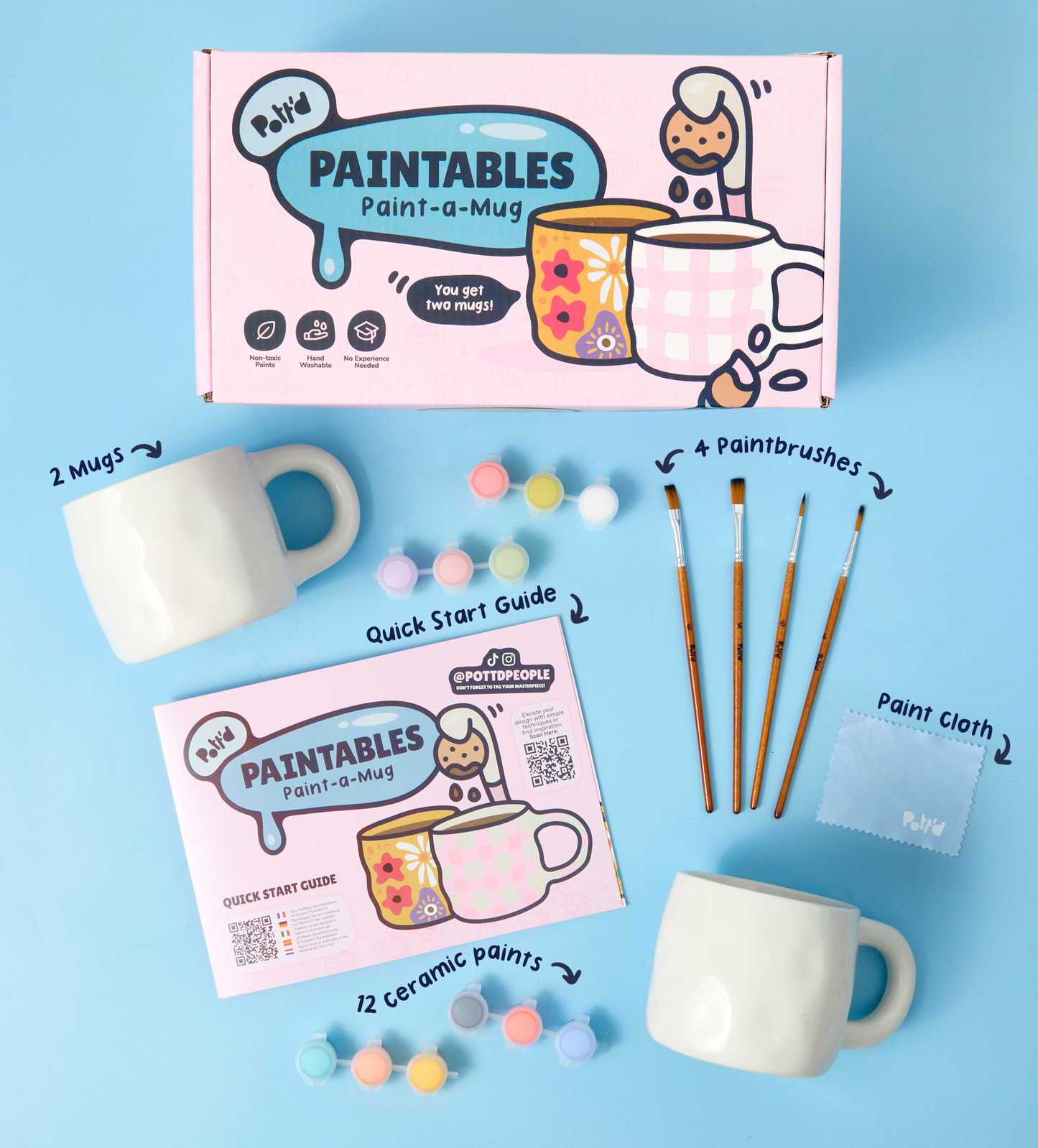 Painted With Love Mug Kit