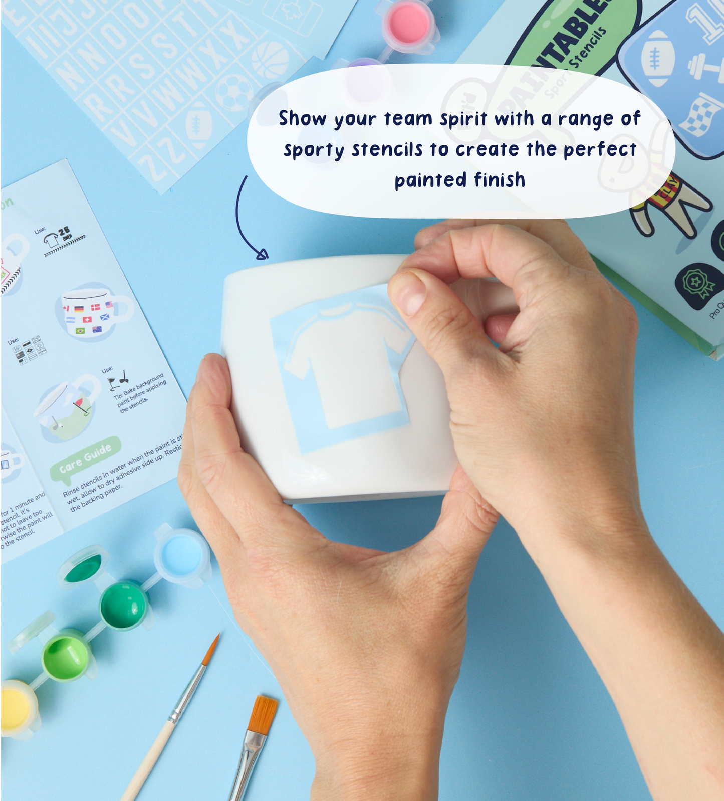 Paintables Sport Stencils