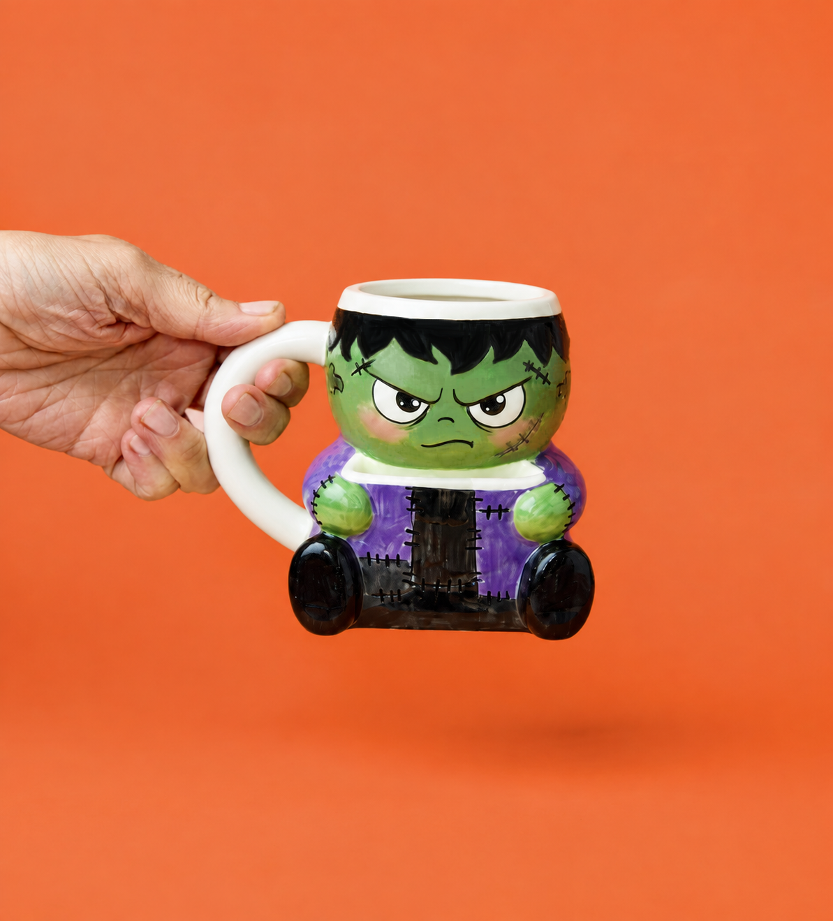 Halloween Paint-a-Character Mug x2