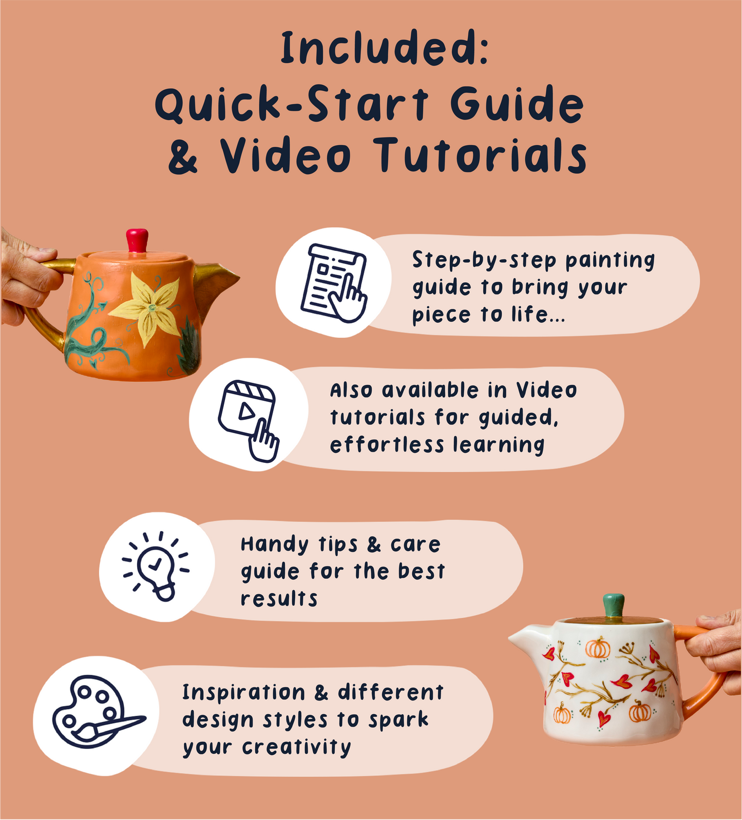 Spooky Sips: Halloween Paint-a-Tea Pot