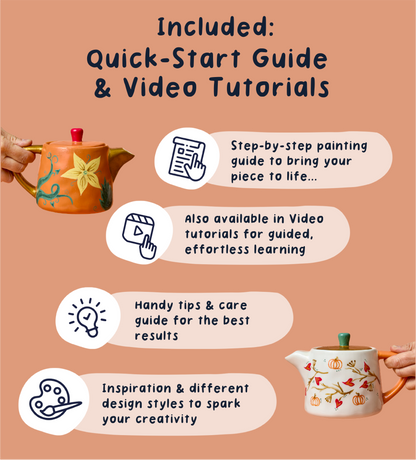 Spooky Sips: Halloween Paint-a-Tea Pot