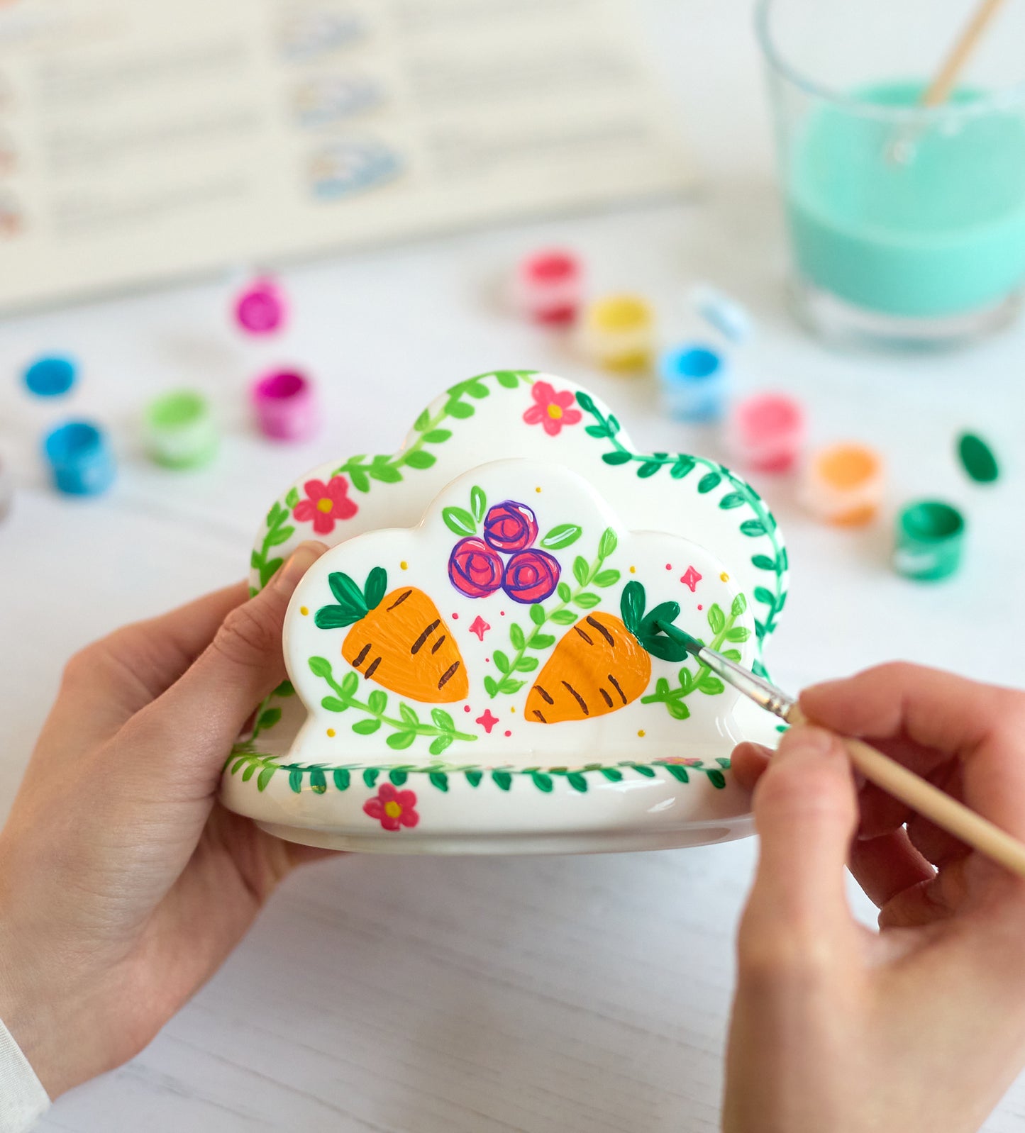 Paintables Mug, Breakfast Set & Vase Bundle