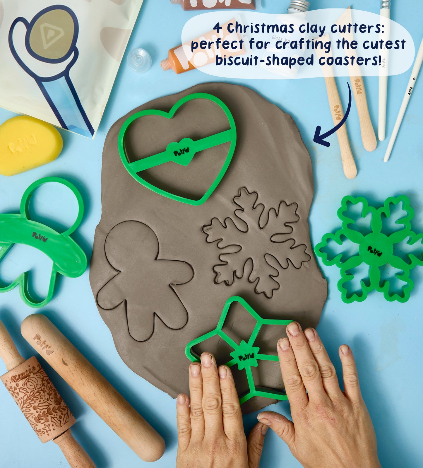 Christmas Cookie Coaster Bundle