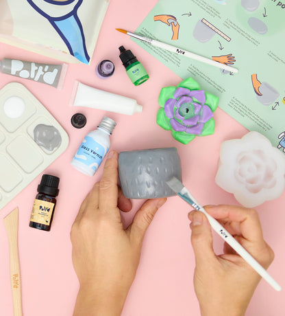 Cacti Creations Creative Candle & Clay Kit