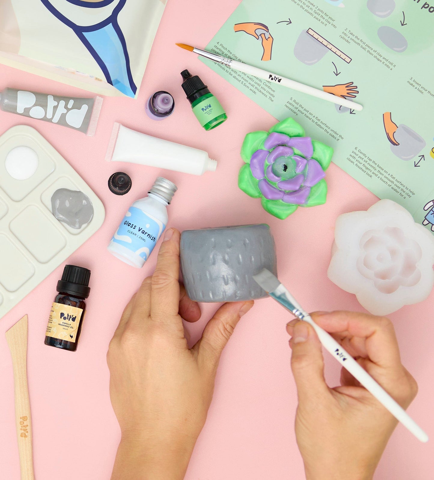 Creative Candle & Clay Kit