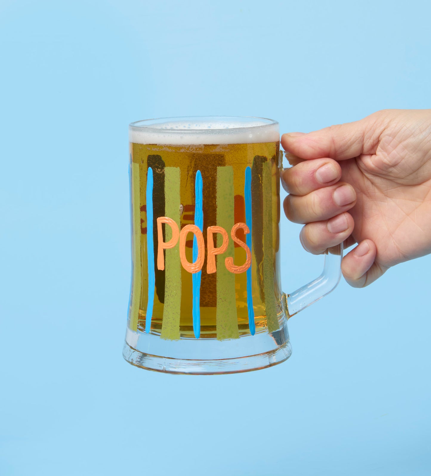 Father's Day Paint-a-Beer Glass