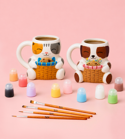 Paint-a-Character Mug x2