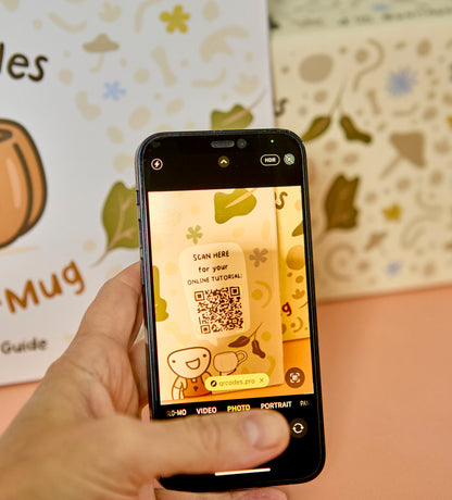 Pumpkin Paint-a-Mug x2