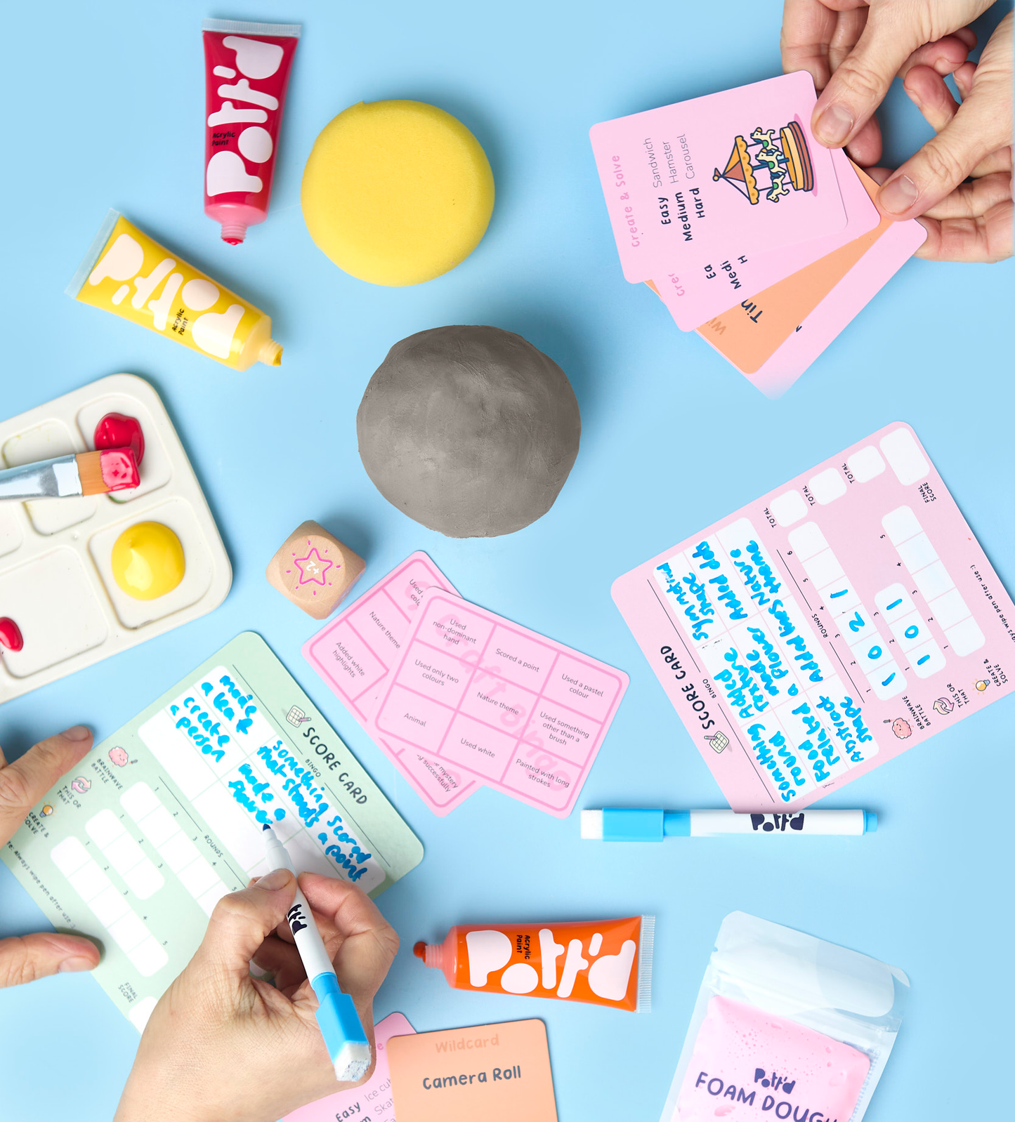 Shape, Paint & Play