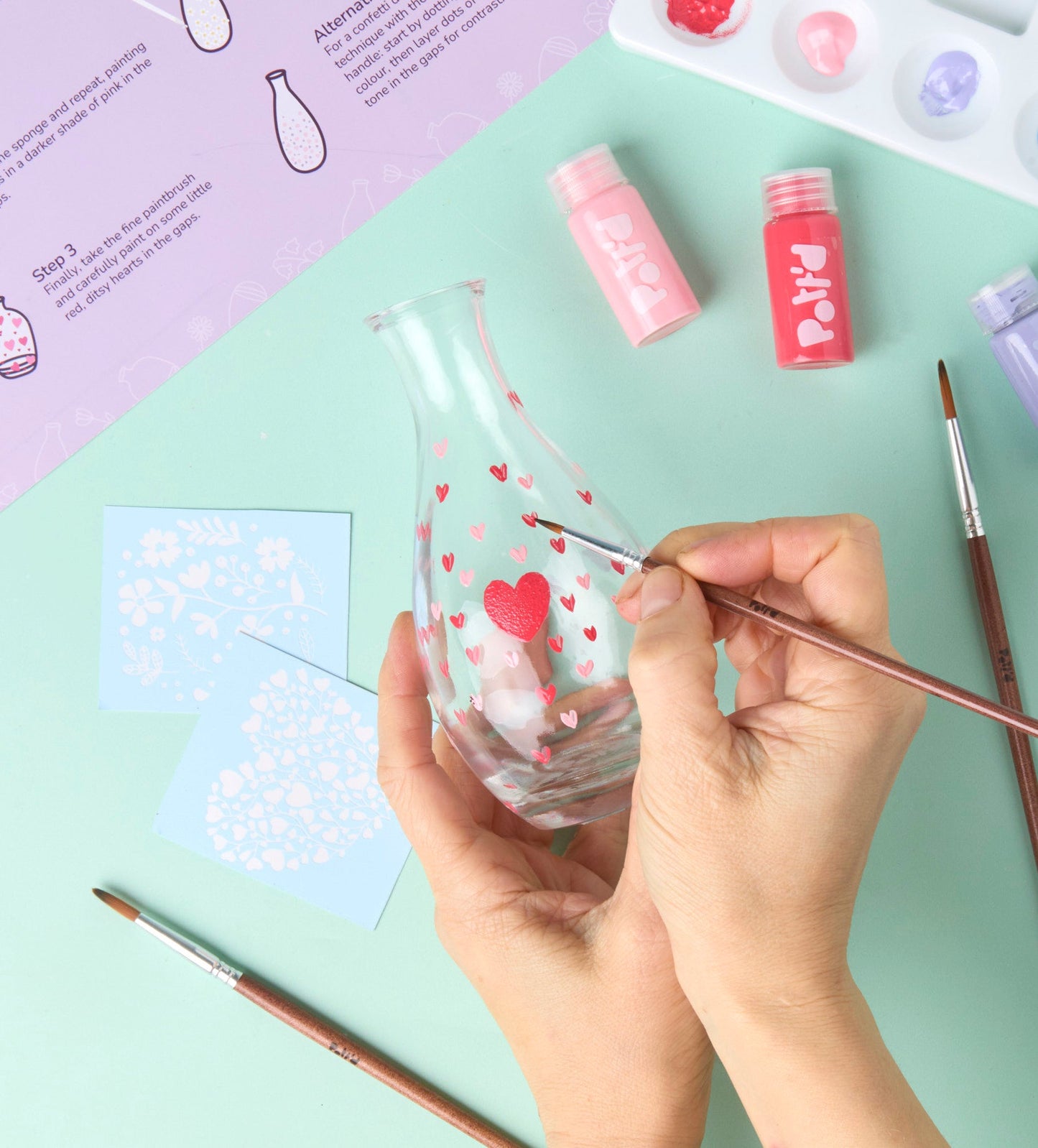 Ceramic & Glass Vase Painting Bundle