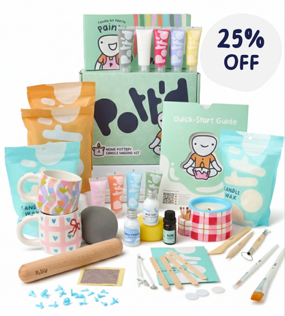 Mug & Pottery Candle Bundle