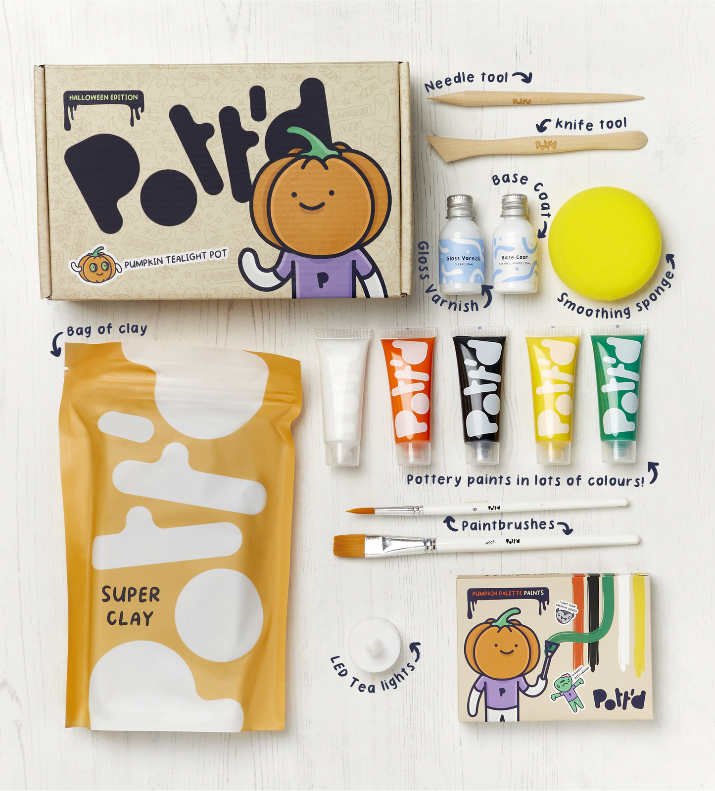 Halloween Pumpkin Tealight Holder