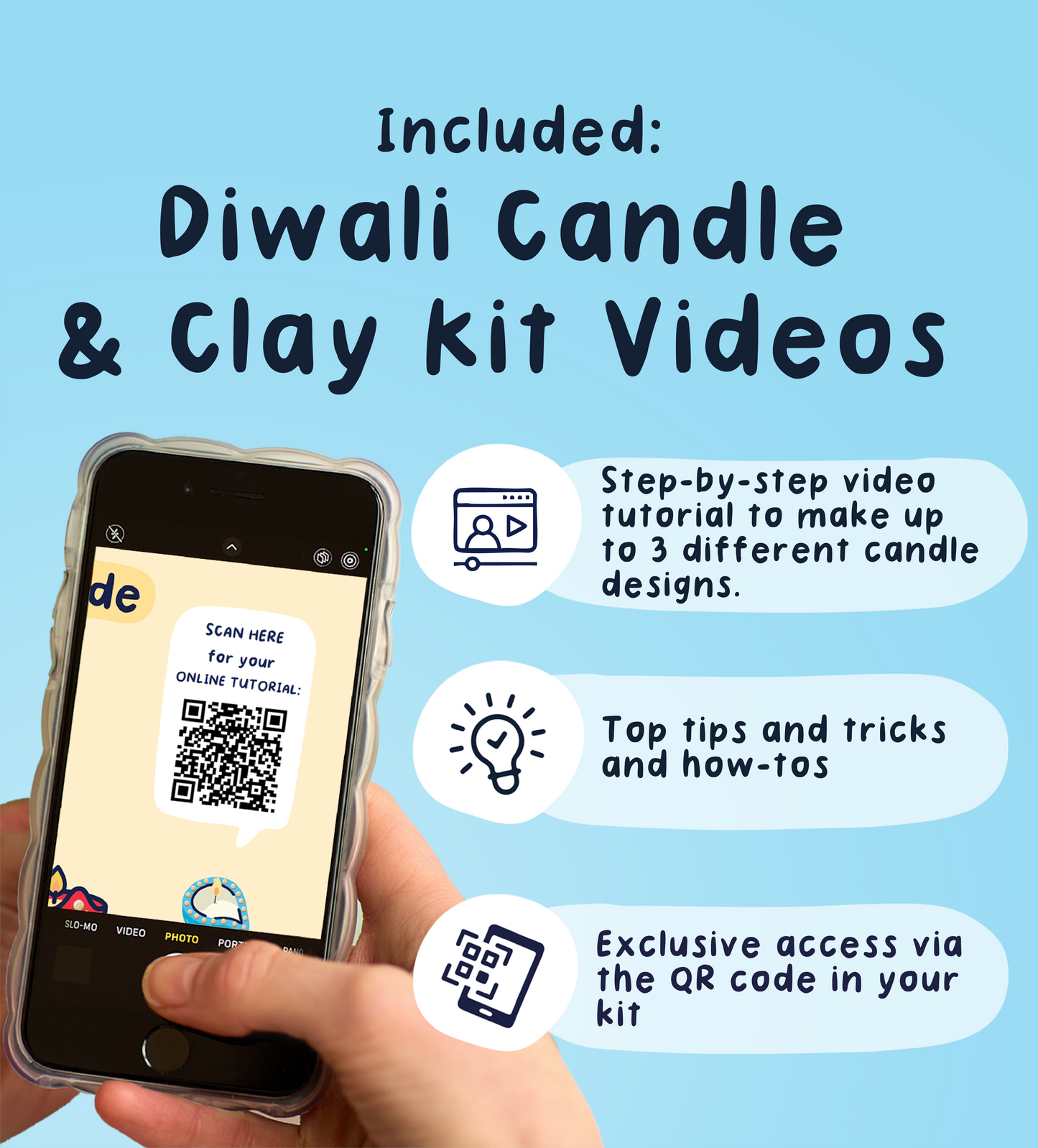 Diwali Candle & Clay Kit