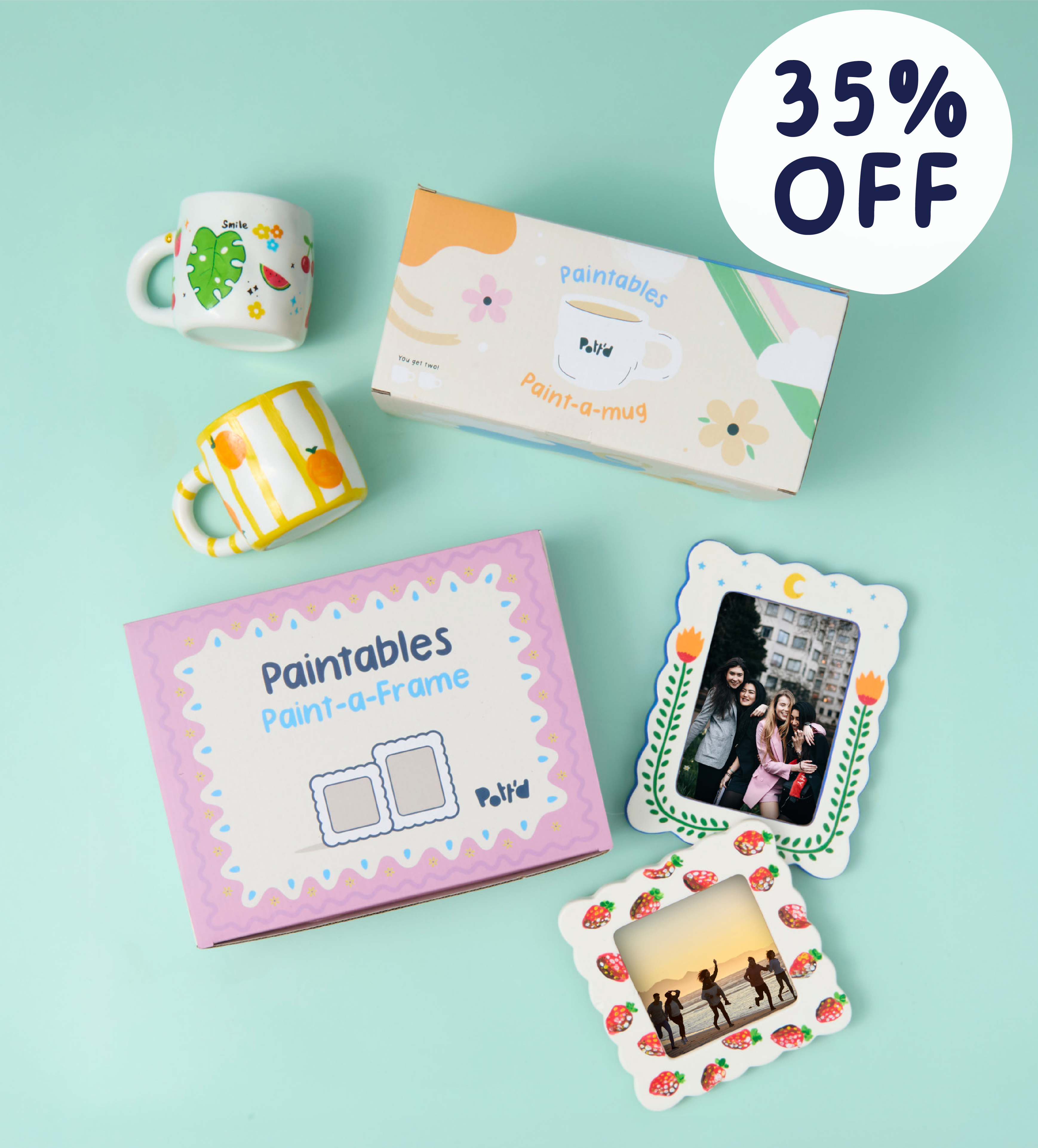 Paintables Mug & Frame Bundle - Image 1