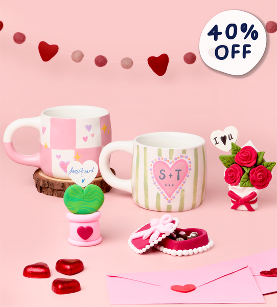Valentine’s Foam Dough & Mug Bundle
