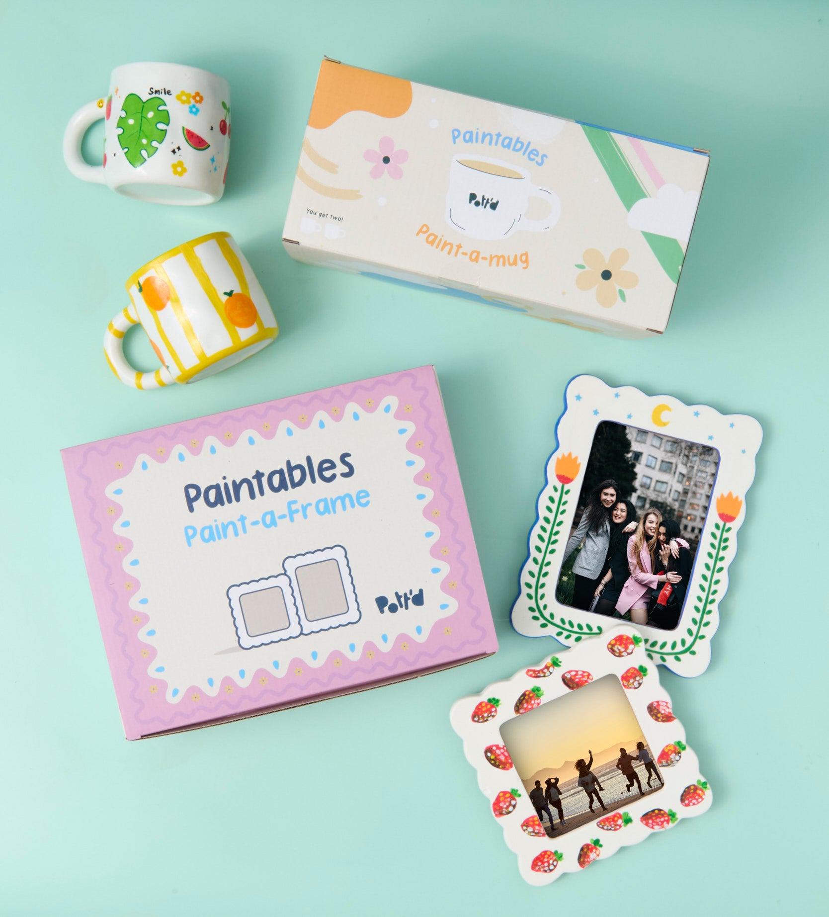 Paintables Duo: Mug & Frame Set - Image 1