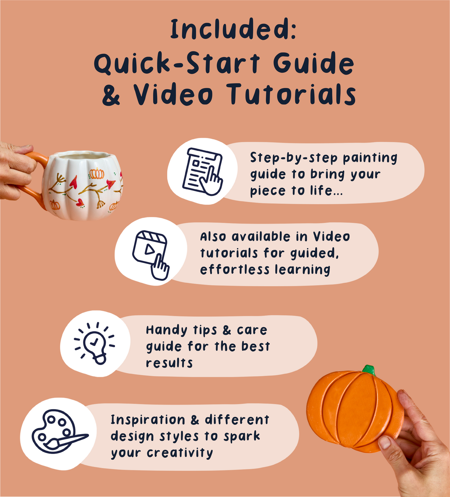 Pumpkin Patch: Coasters and Mug Bundle