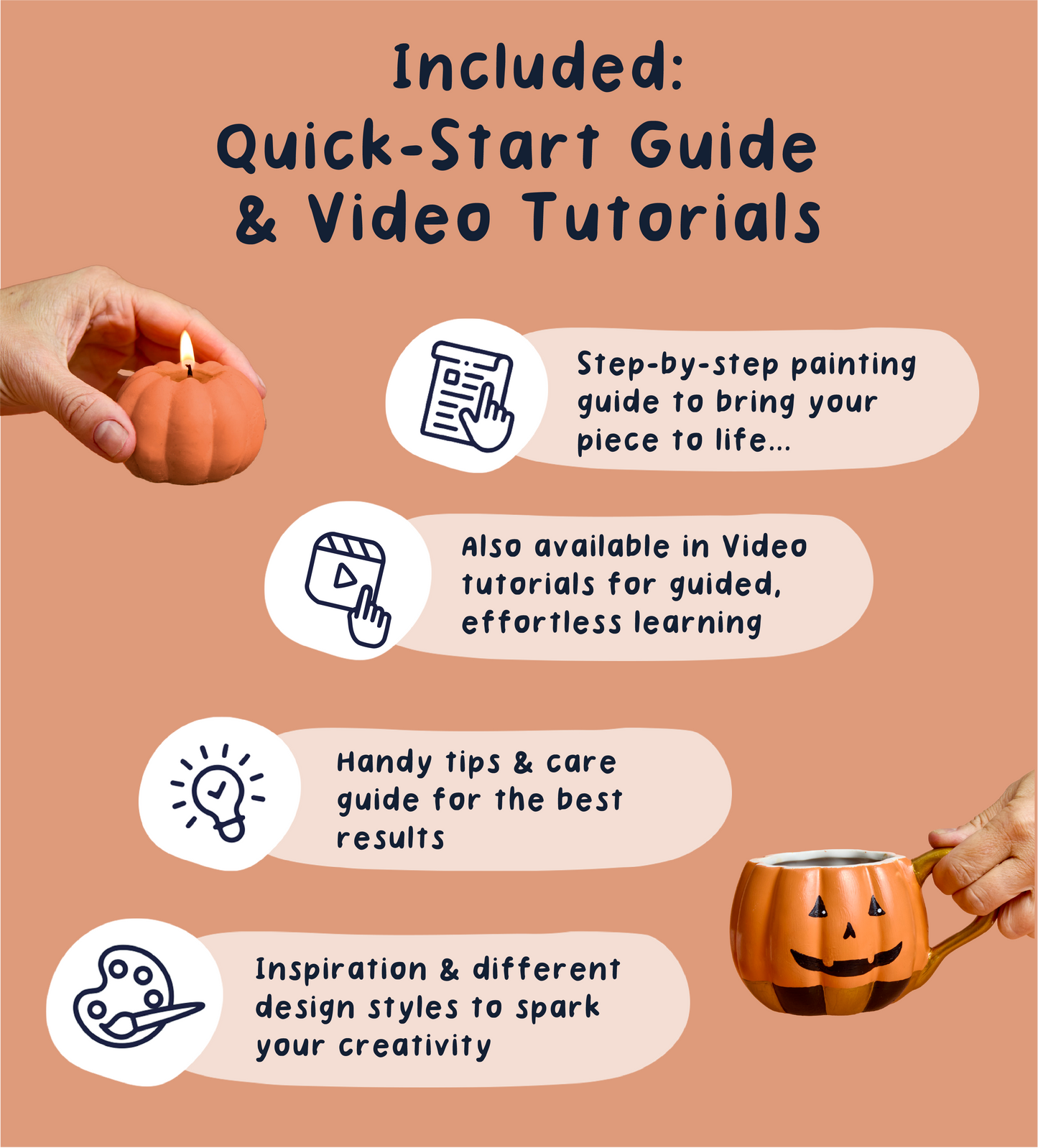 Pumpkin Patch: Candles and Mug Bundle