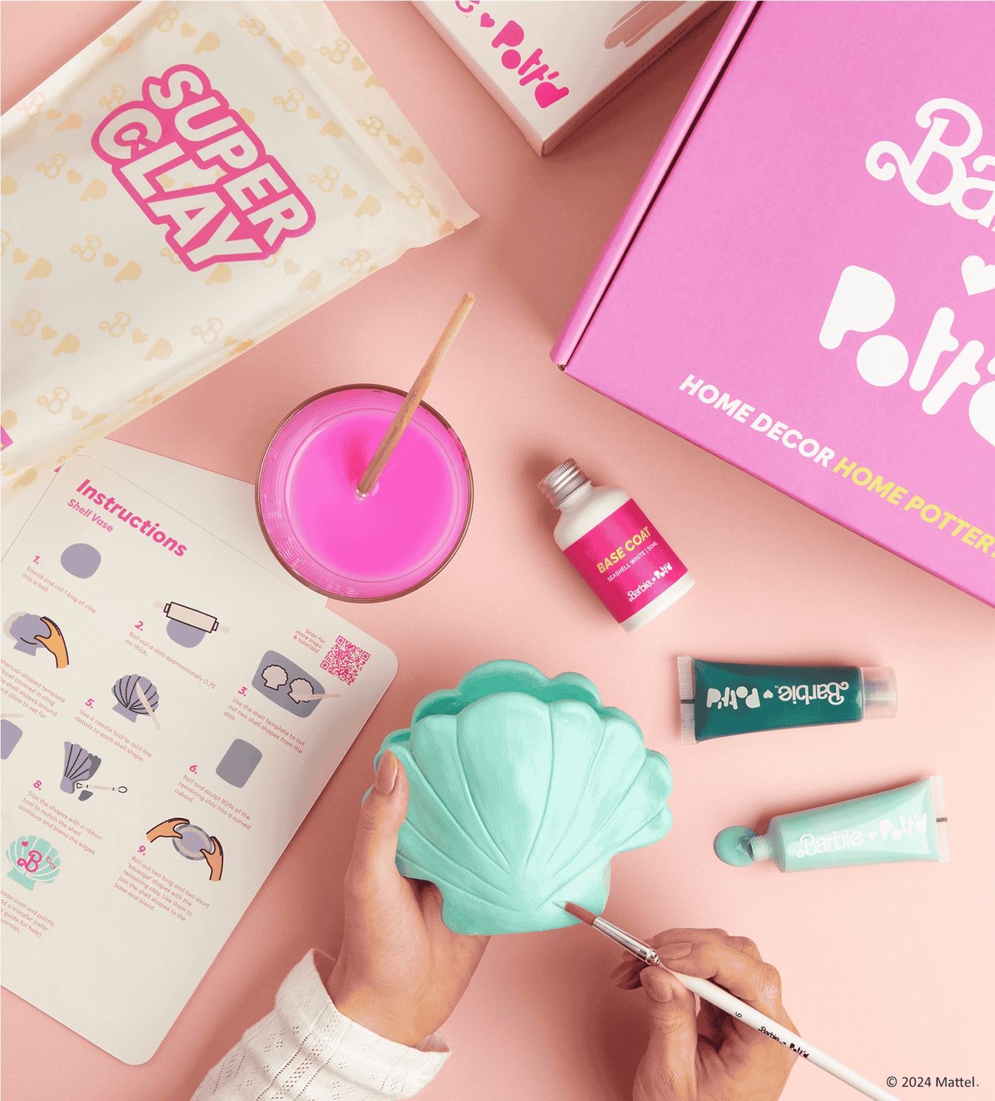 Barbie™ x Pott'd Home Decor Home Pottery Kit