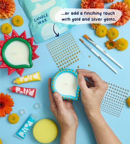 Diwali Candle & Clay Kit